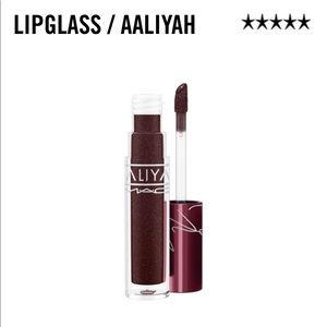 Mac x Aaliyah Lipglass 1 in a million